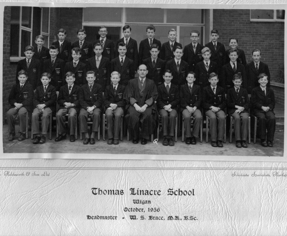 Form 2R, Thomas Linacre School, 1956.