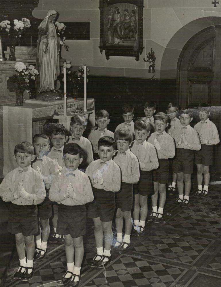 First Holy Communion Group, mid 1970s First Holy Communion Group, mid 1970s
