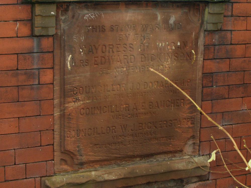 Old foundation stone