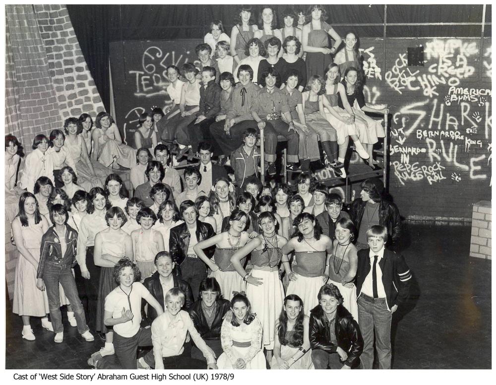 Abraham Guest - Cast of West Side Story - 1978/9 (I think) Abraham Guest - Cast of West Side Story - 1978/9 (I think)