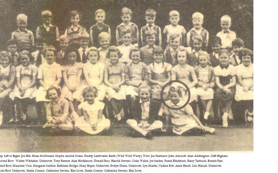 Class photo 50s Class photo 50s