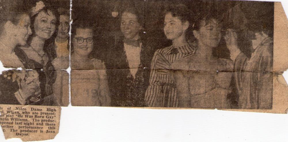 Cast of the school play