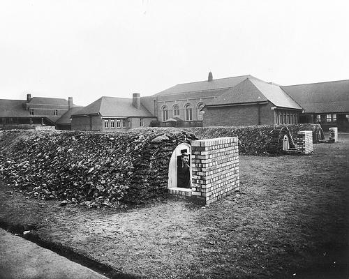 War time air raid shelters