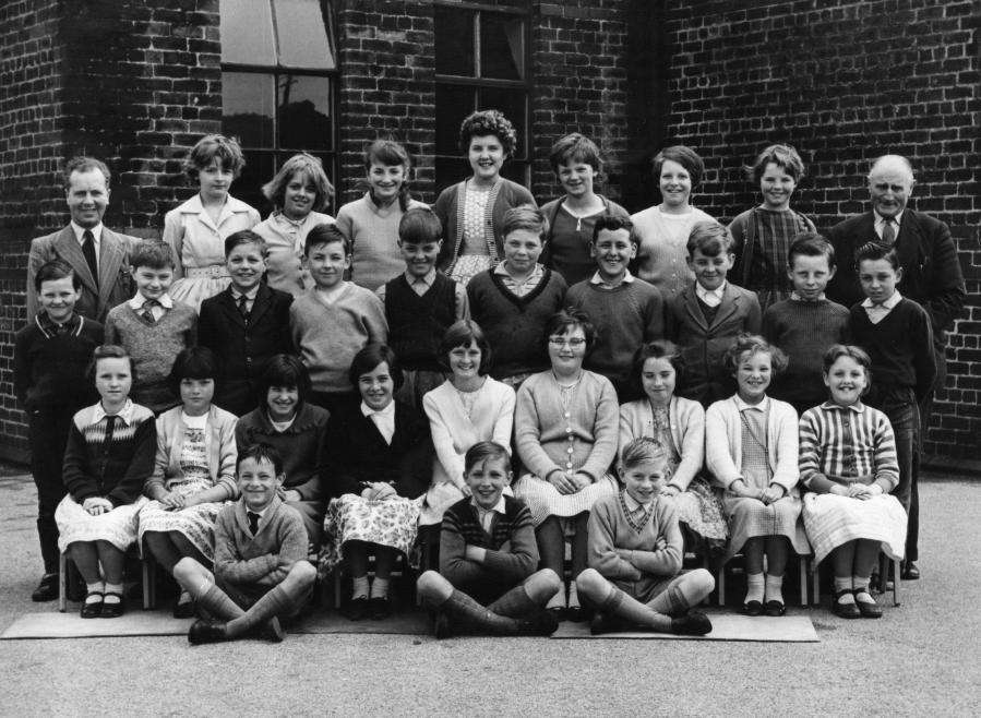Class photo, 1963. Class photo, 1963.