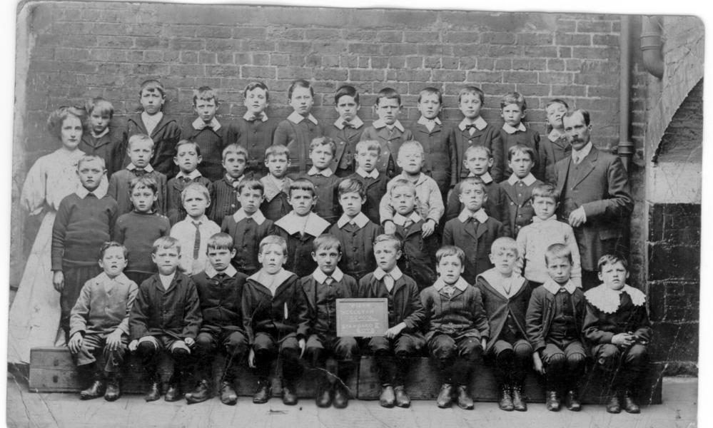 Wigan Wesleyan School c1906 Wigan Wesleyan School c1906