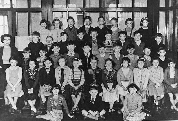 St. Paul's C of E, Goose Green, 1955.