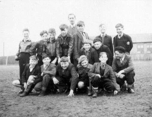 Pupils at Highfield Secondary School c1956. Pupils at Highfield Secondary School c1956.