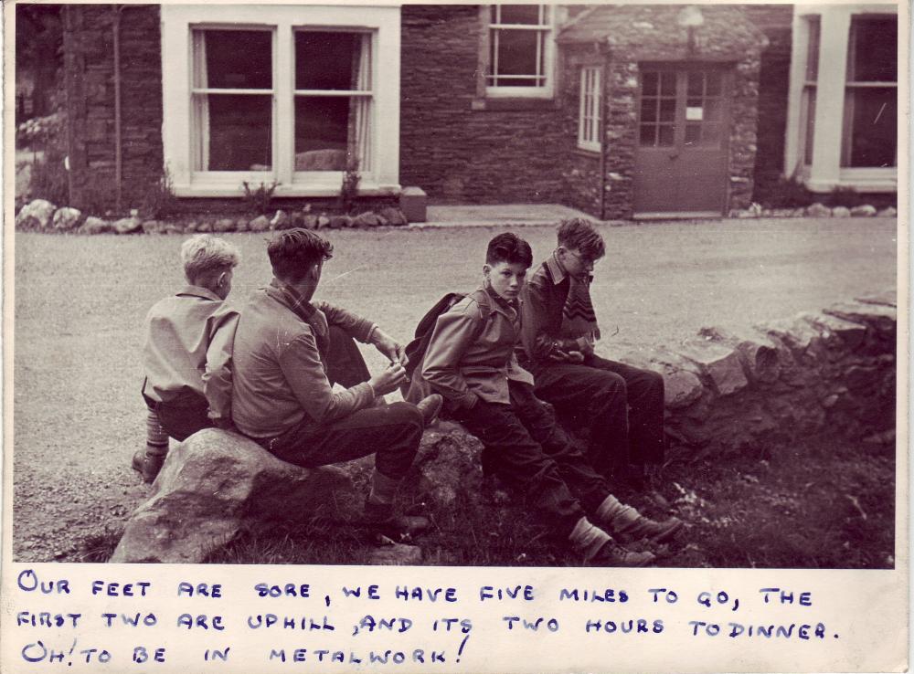 School Trip to Lakes 1954 or 1955 School Trip to Lakes 1954 or 1955