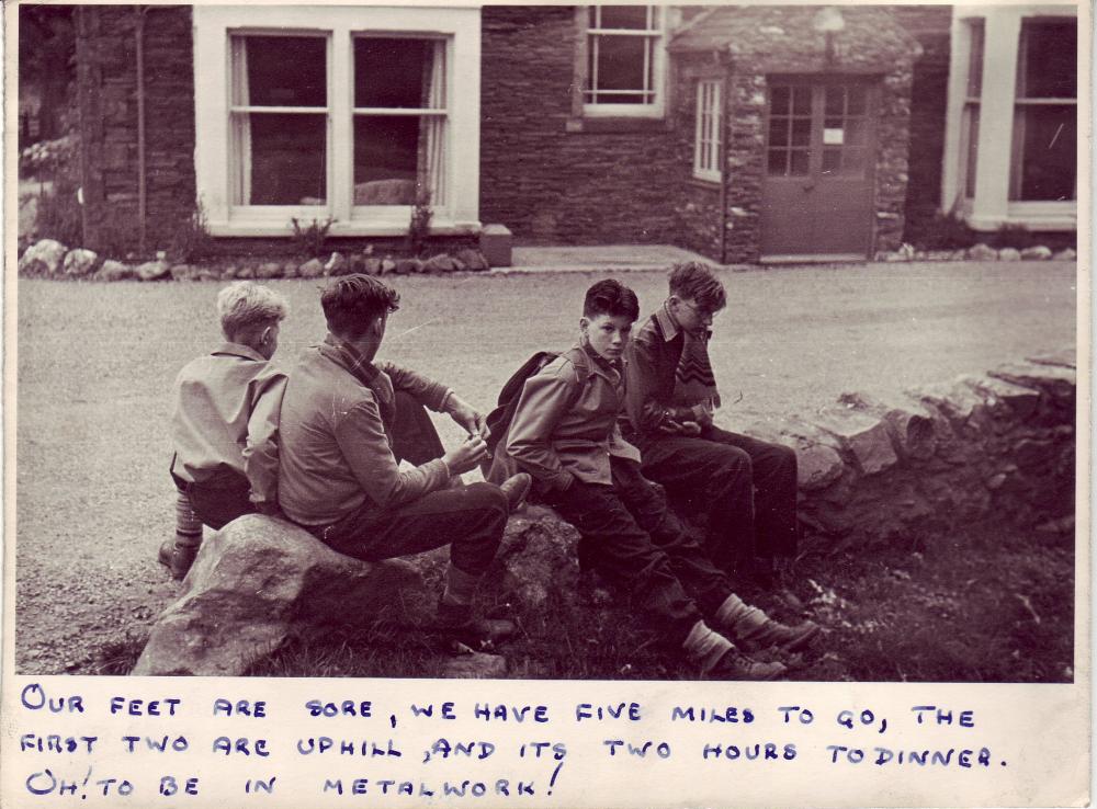 School Trip to Lakes   1954 or 1955