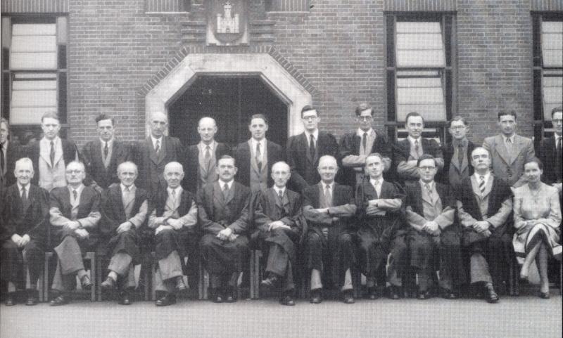 Staff of the Grammar School 1952 Staff of the Grammar School 1952