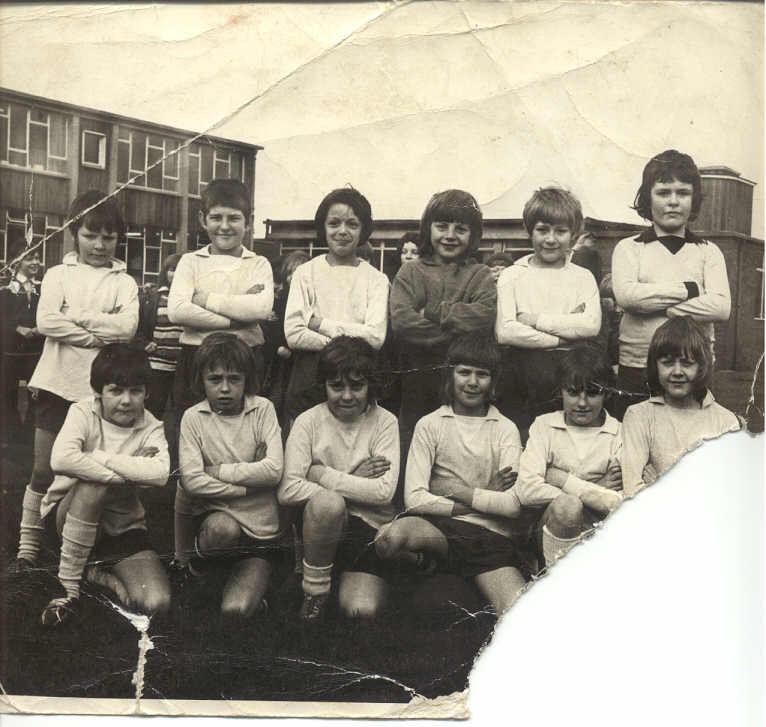 Ince Central Football Team 1974/1975