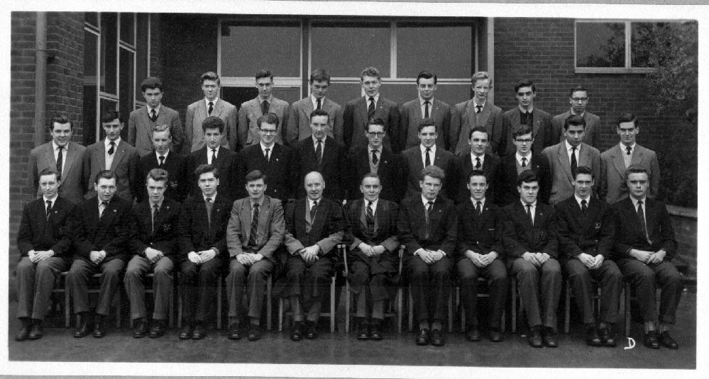 UPPER SIXTH SCIENCE class 1960