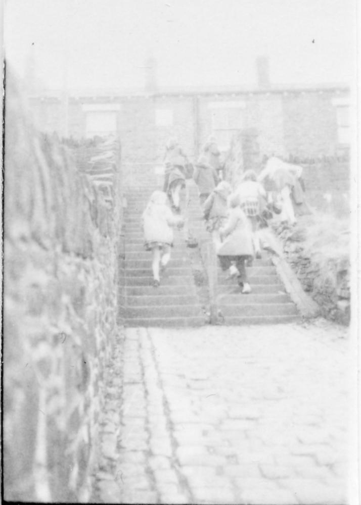 Going home up all those steps......................late1960 Going home up all those steps......................late1960