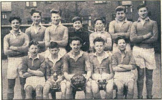 Spring View Secondary Modern School FC, 1953/4.