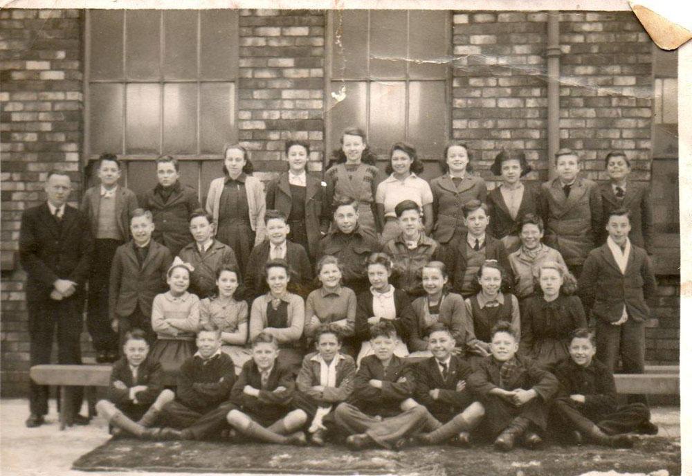 Moss Lane School Platt Bridge. March 1947