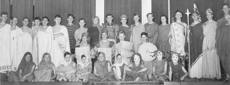 Wigan Grammar School December 1954