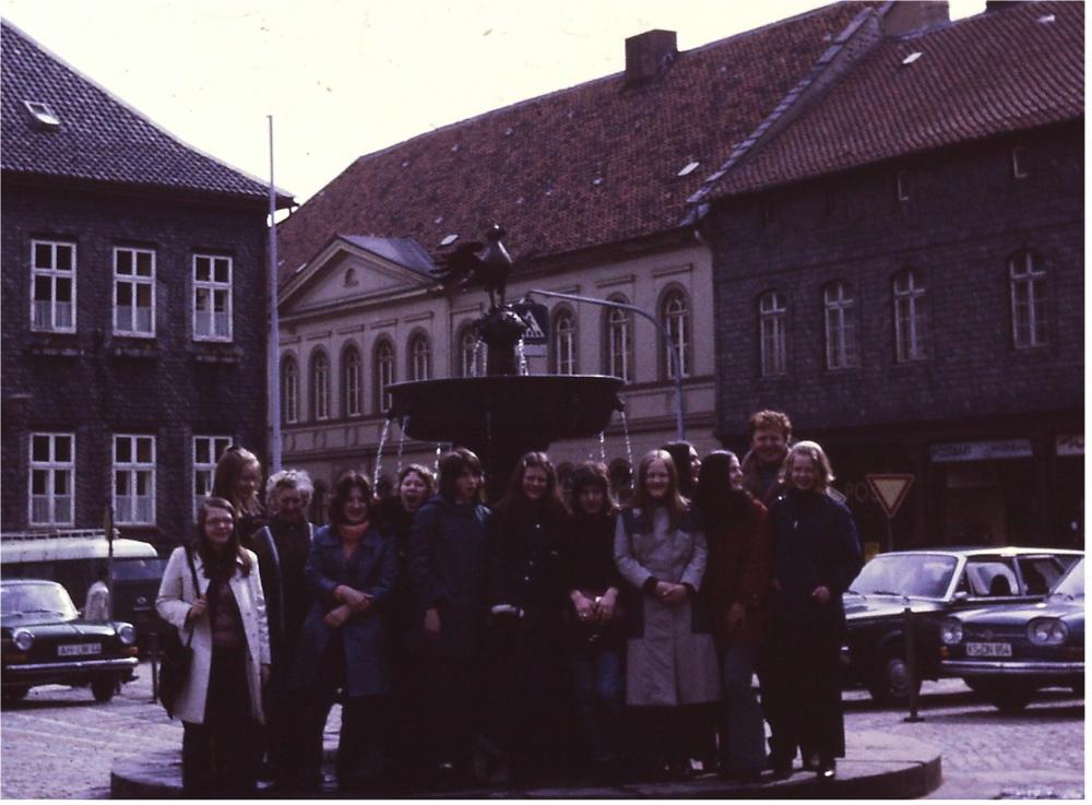 German exchange trip 1972