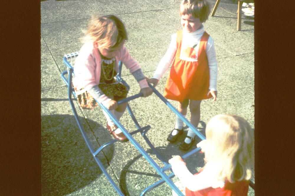 See-Saw, New Springs Nursery 1978 See-Saw, New Springs Nursery 1978