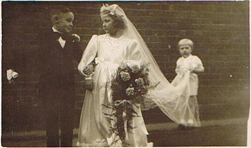 Mock Wedding, c1948. Mock Wedding, c1948.