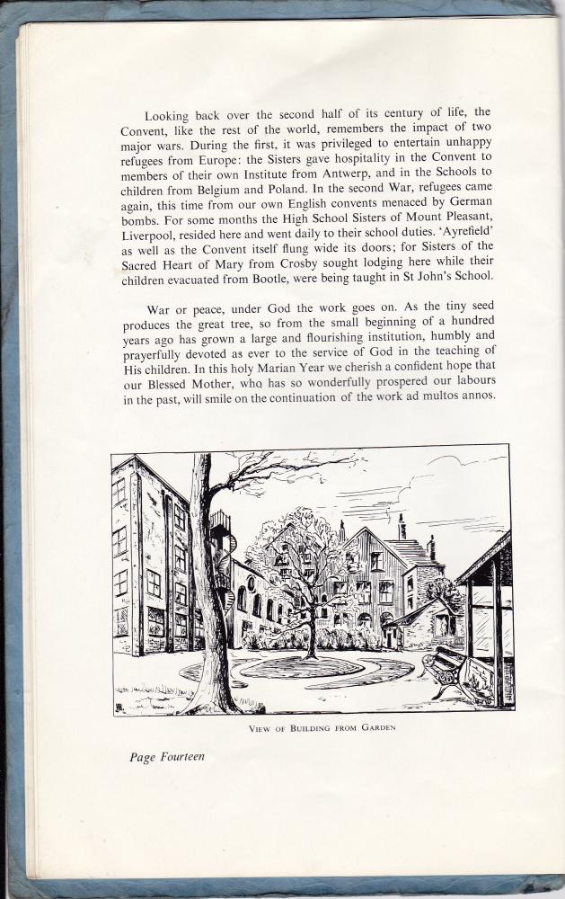 Notre Dame Centenary Souvenir Booklet 1954