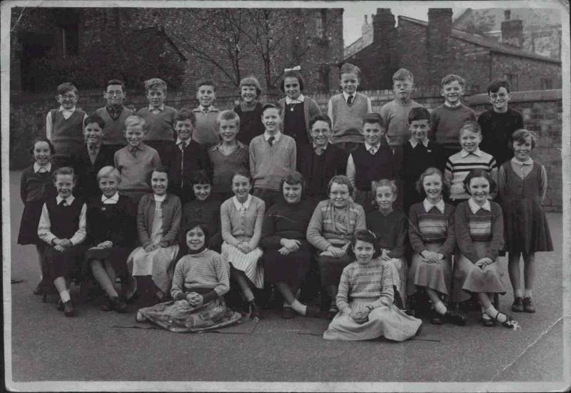 11 plus class, St John's RC Primary School, 1959.