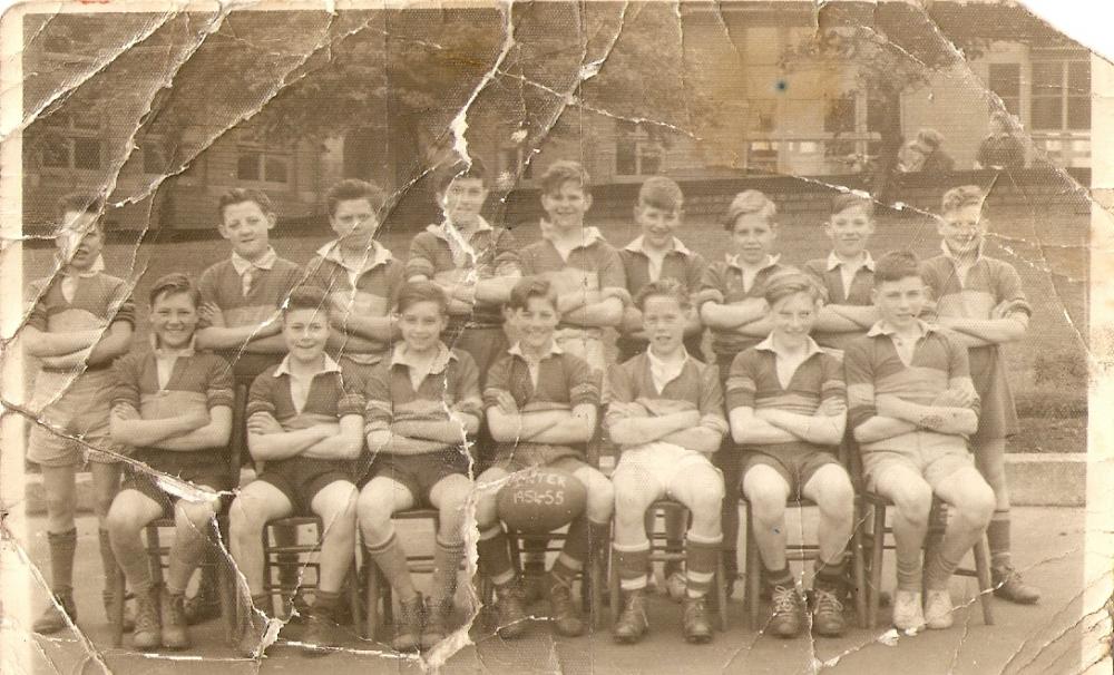 Whelley Intermediates, 1954-55, school yard