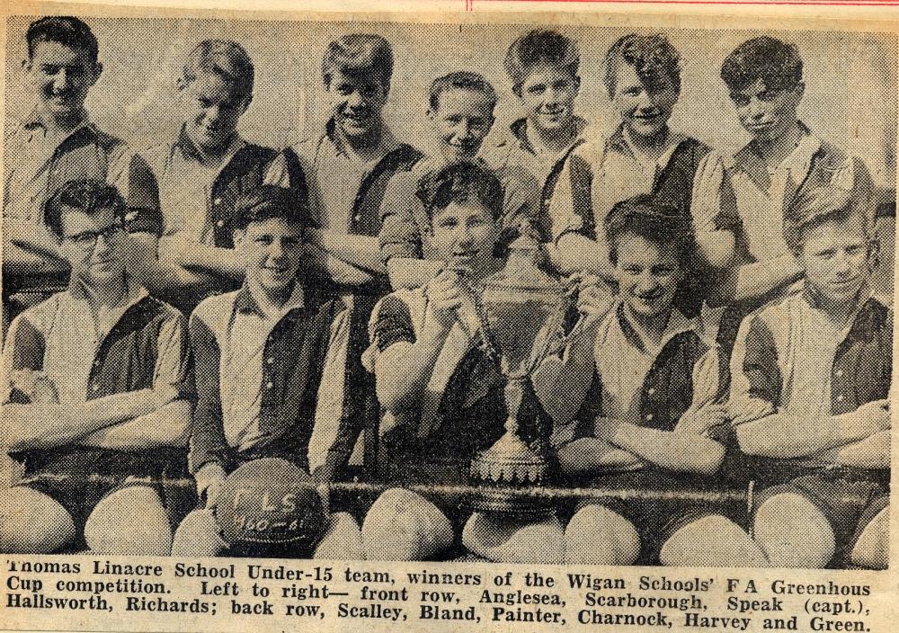 Greenhouse Cup Winners 1961 Greenhouse Cup Winners 1961
