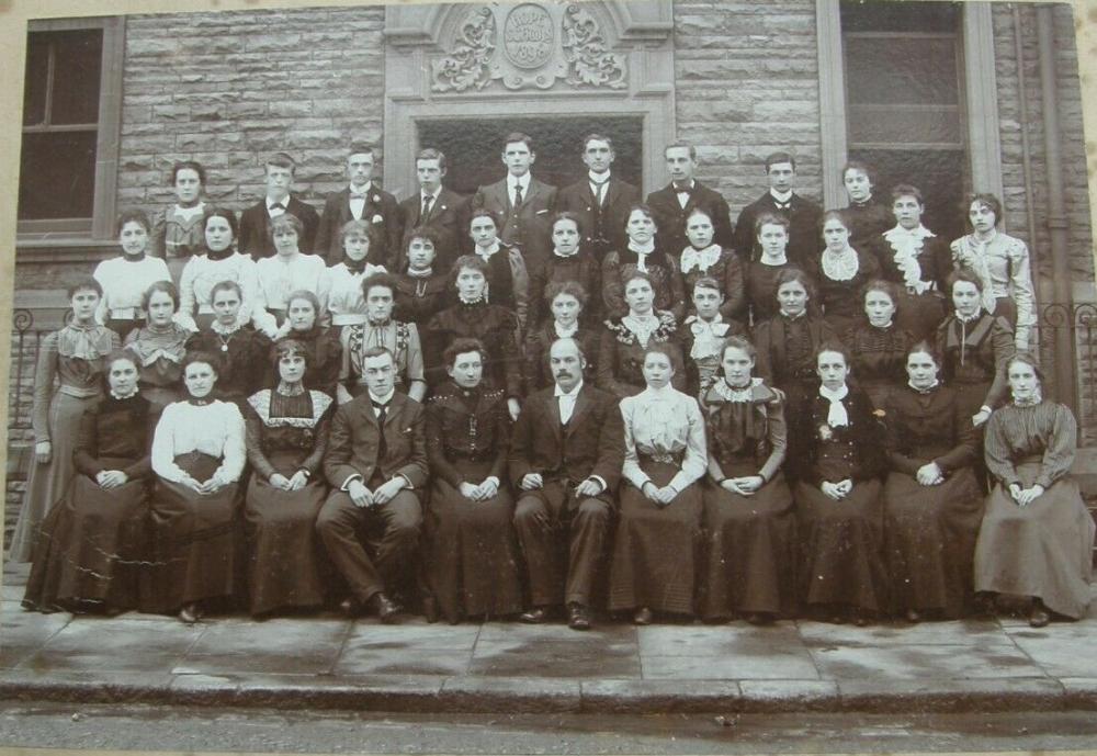 HOPE SCHOOL STAFF/PUPILS 1896