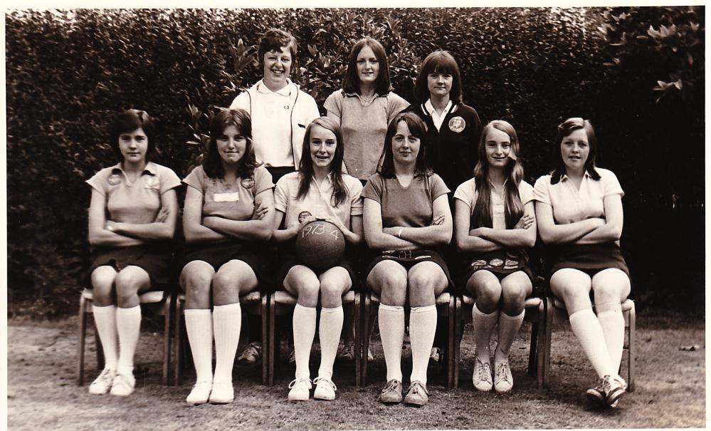 Netball Team - 1973-74 Netball Team - 1973-74