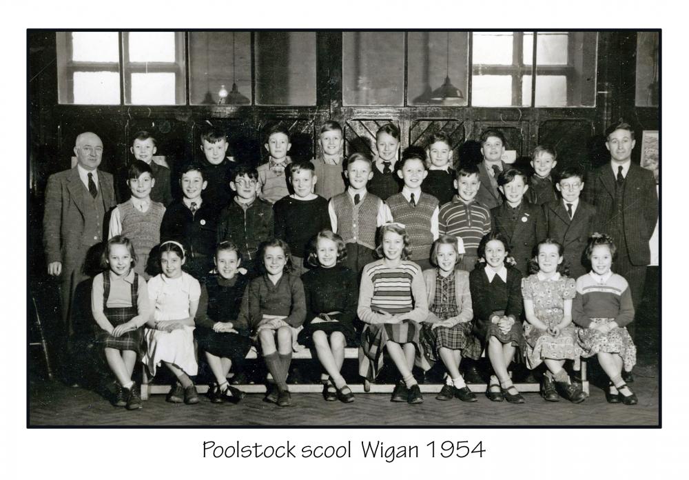 Poolstock C of E School 1954 Poolstock C of E School 1954