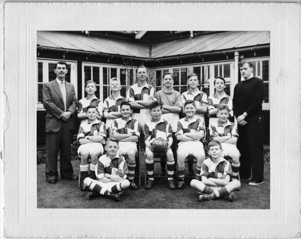 Ashton Secondary School football team 1956/57 Ashton Secondary School football team 1956/57
