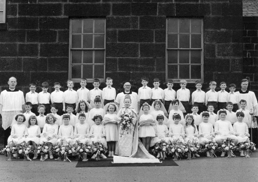 First Holy Communion Group, 1968/9. First Holy Communion Group, 1968/9.