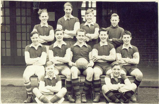 Rose Bridge Football Team, 1954. Rose Bridge Football Team, 1954.