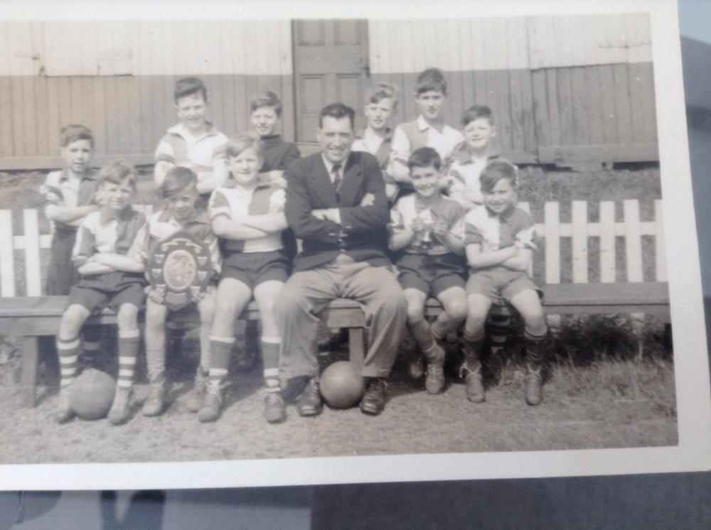 School football team 1955-56