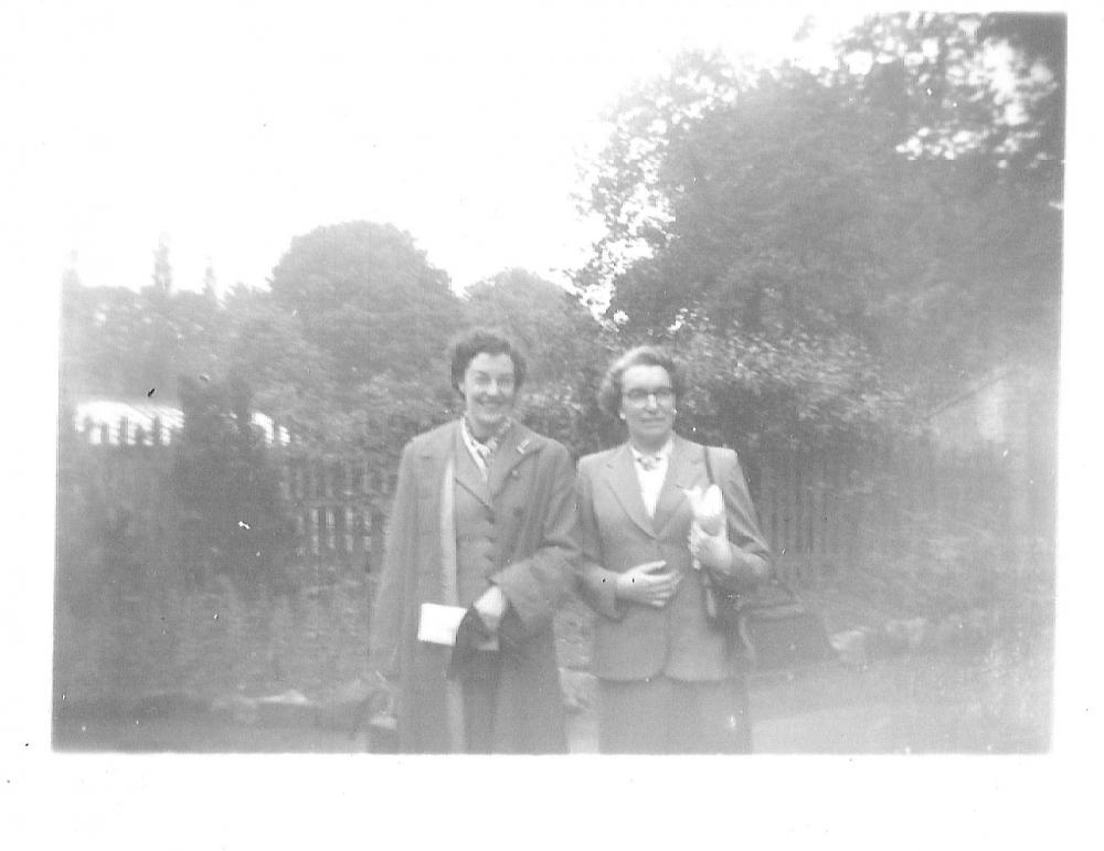 Miss Magee and Miss Carey - 1953/4