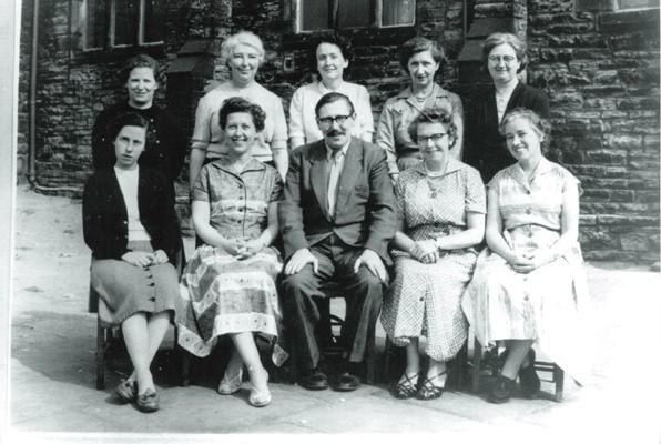 Mr McDermott and his staff Mr McDermott and his staff