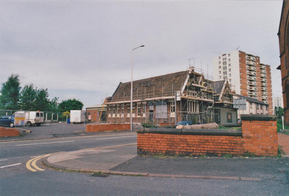 Warrington Lane School demolition Warrington Lane School demolition