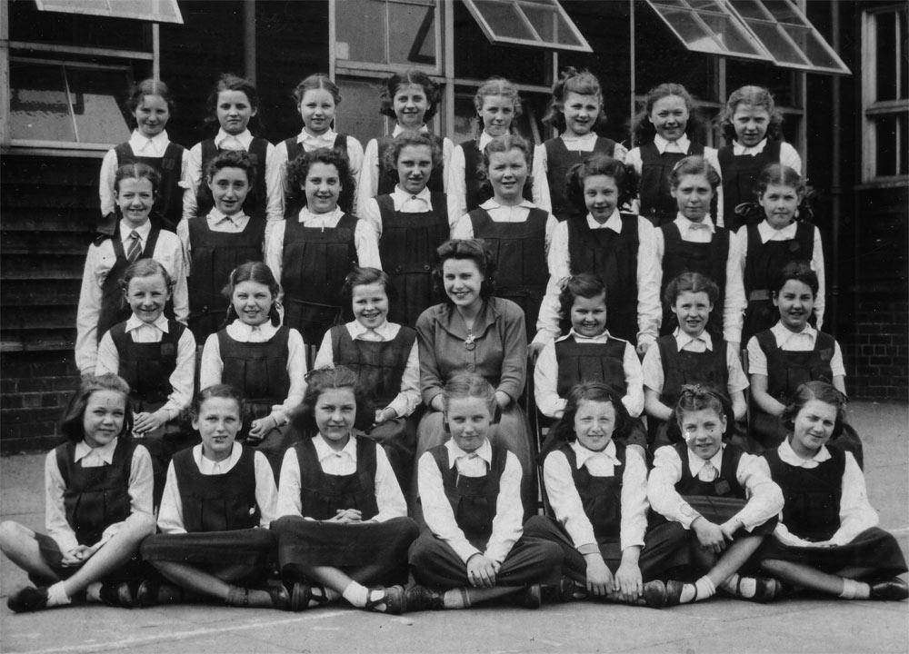 Ashton Central School, c1948 Ashton Central School, c1948