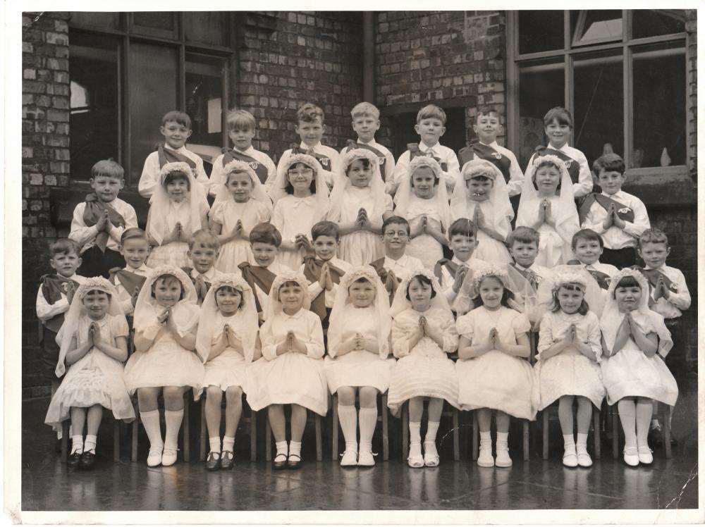 First Communion - St Cuthberts 1966