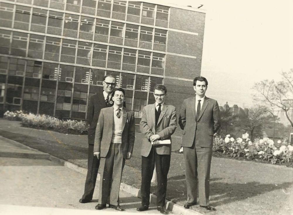 Outside Wigan Tech. Mid 1950's