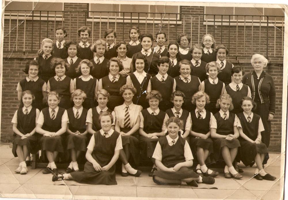 St Thomas Moore Girls 4th Form Circa 1955
