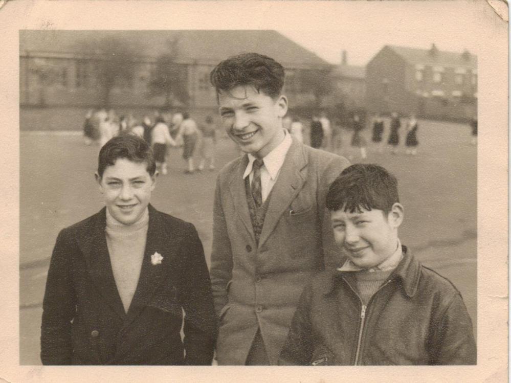 Whelley Sec Mod School Yard 1958 Whelley Sec Mod School Yard 1958