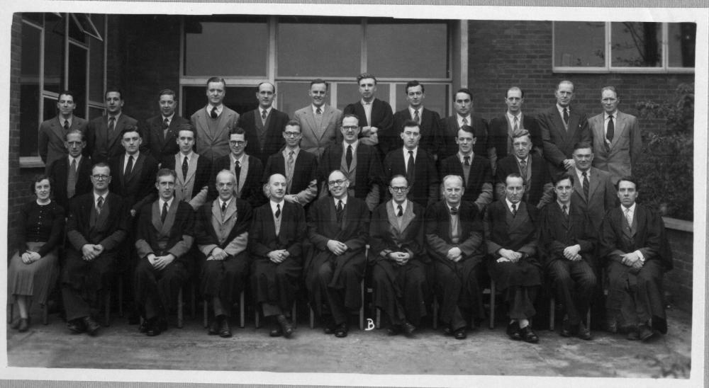 Staff photo. Masters and backroom staff 1956 Staff photo. Masters and backroom staff 1956