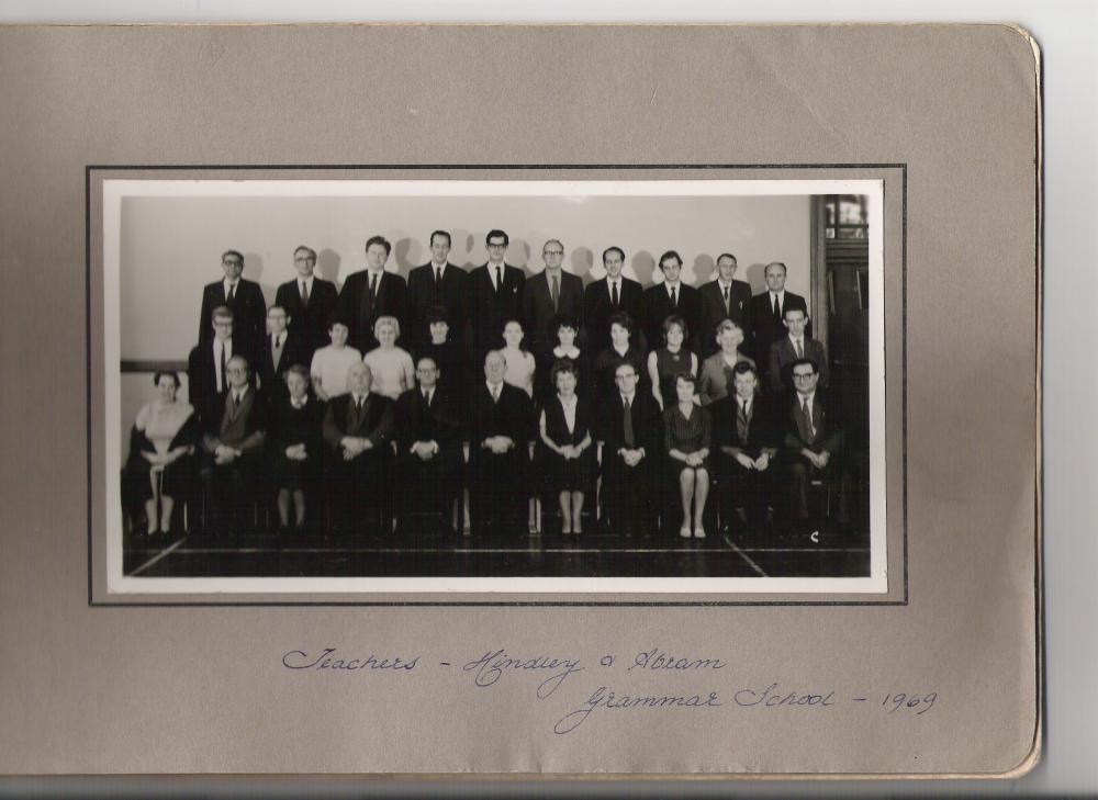 HAGS teachers 1969 HAGS teachers 1969