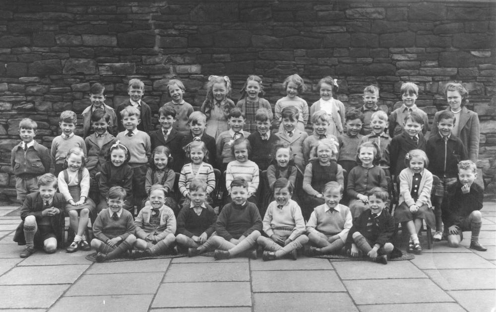 Middle Infants Class, May 1951. Middle Infants Class, May 1951.