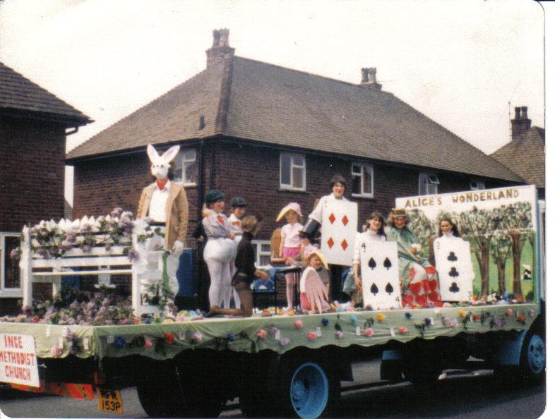 Ince methodist carnival float Ince methodist carnival float