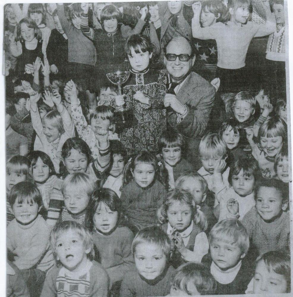 Prize presentation 1976