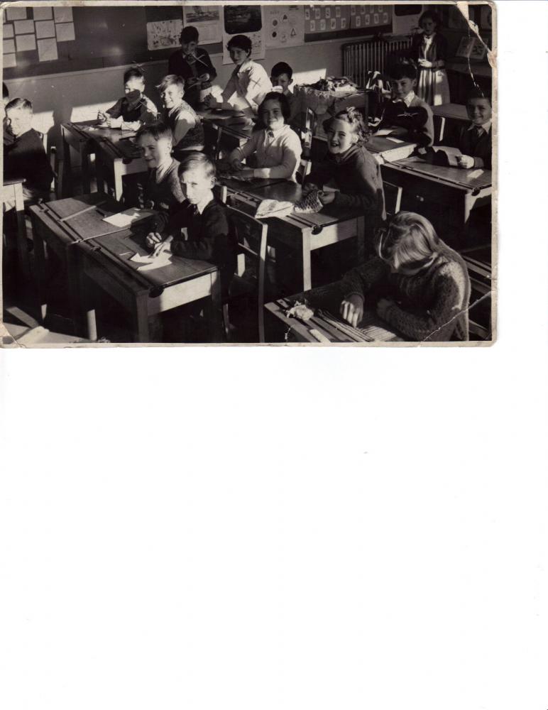 Class 3A Robert Louis Junior School, 1957