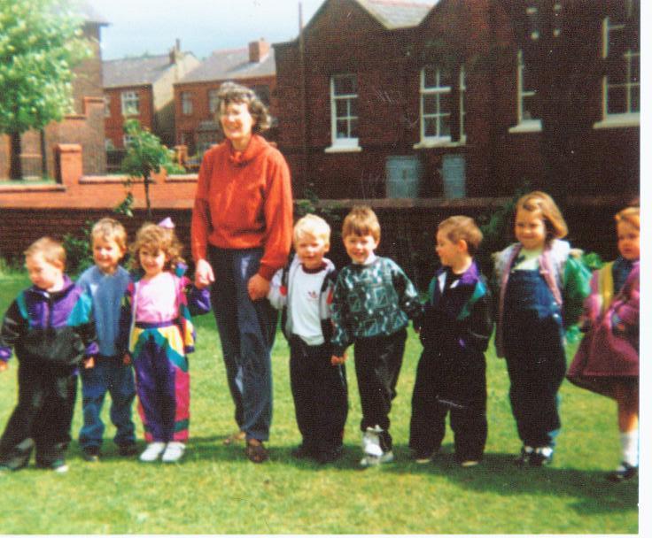 Wigan New Springs Nursery Sports Day 1990