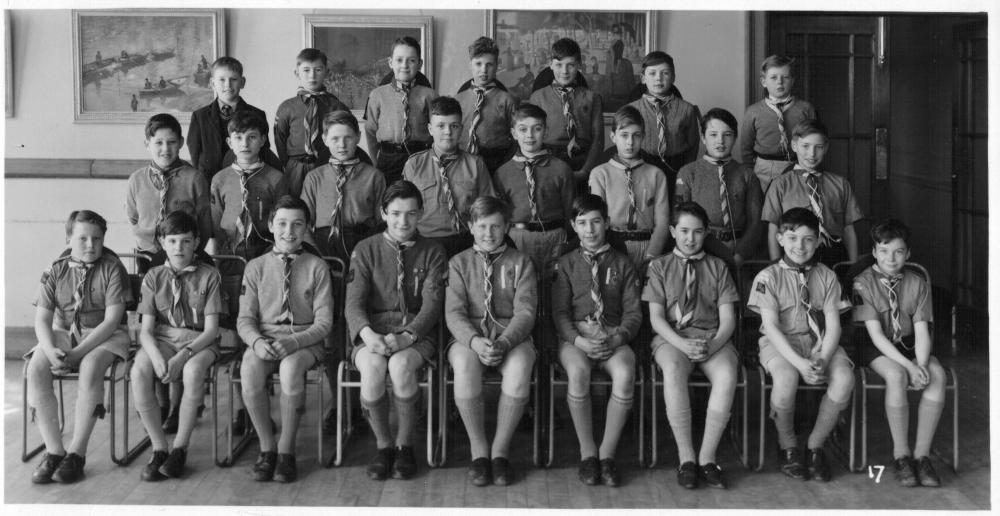 Scout group April 1962 Scout group April 1962